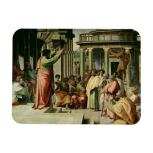 St. Paul Preaching at Athens (cartoon for the Sist Magnet
