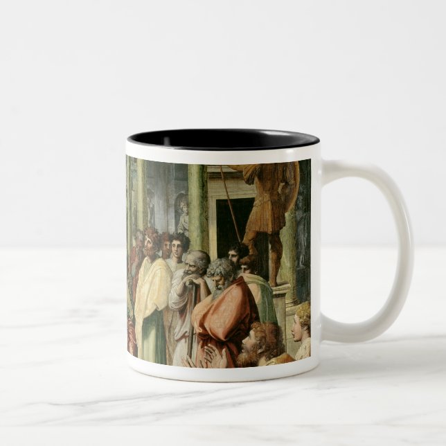 St. Paul Preaching at Athens (cartoon for the Sist Two-Tone Coffee Mug (Right)