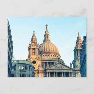 St Paul’s Cathedral London Vintage gift Poster Holiday Postcard