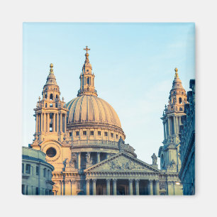 St Paul’s Cathedral London Vintage gift Poster Magnet