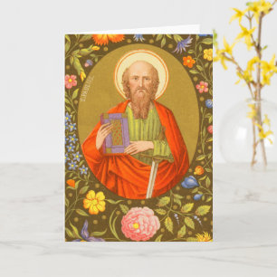 St Paul the Apostle (PM 06)  Blank Greeting Card 2