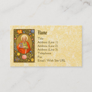 St. Paul the Apostle (PM 06) Standard Business Card