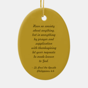 St. Paul the Apostle (PM 06a) Ceramic Ornament