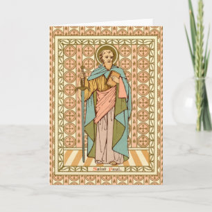 St. Paul the Apostle (RLS13) Blank Greeting Card