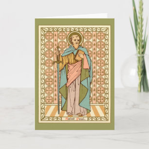 St. Paul the Apostle (RLS13) Blank Greeting Card