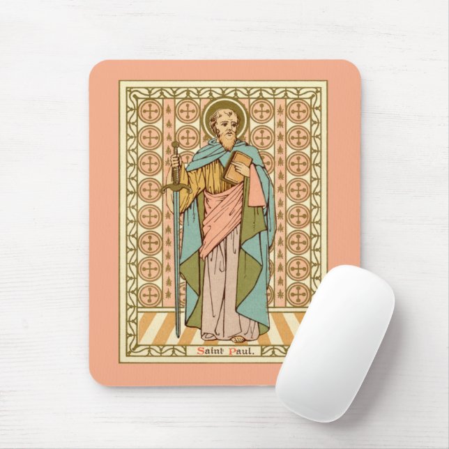St. Paul the Apostle (RLS 13) (Style 1) Mouse Mat (With Mouse)