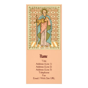 St. Paul the Apostle (RLS 13) (Style 1) Rack Card