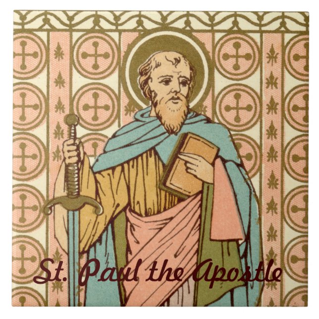 St. Paul the Apostle (RLS 13) Tile (Front)