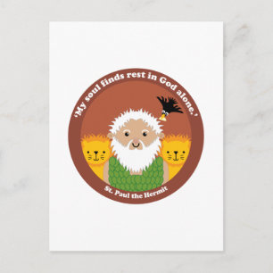 St. Paul the Hermit Postcard