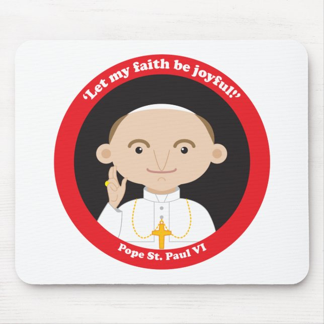 St. Paul VI Mouse Mat (Front)