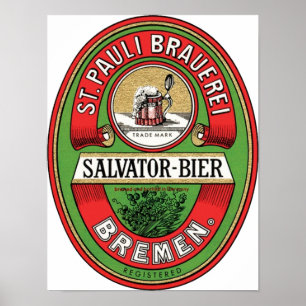 St. Pauli Brauerei Poster