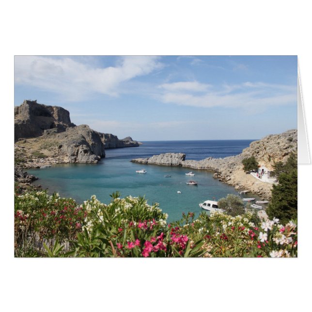 St.Paul's Bay, Lindos (Front Horizontal)