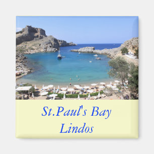 St.Paul's Bay, Lindos Magnet