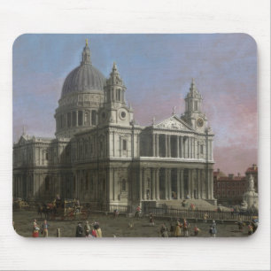 St. Paul's Cathedral, 1754 (oil on canvas) Mouse Mat