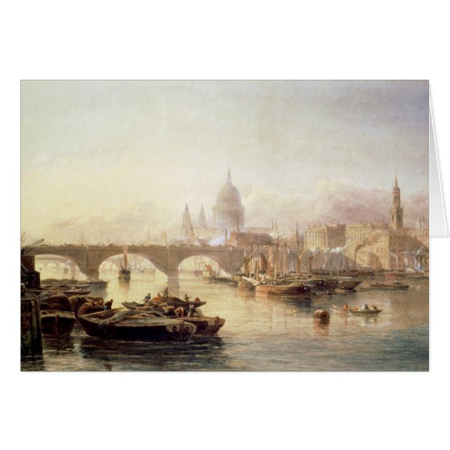St. Paul's Cathedral and London Bridge (Front Horizontal)