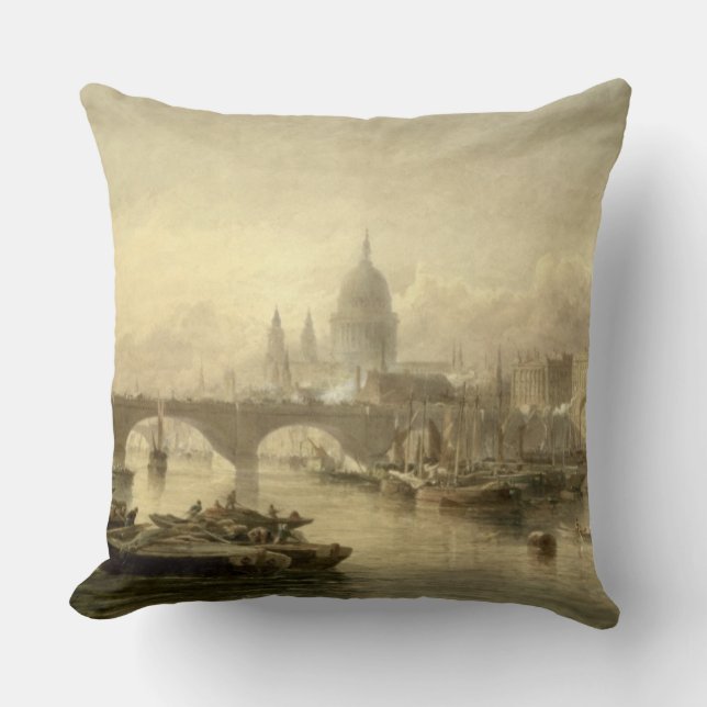 St. Paul's Cathedral and London Bridge from the Su Cushion (Front)