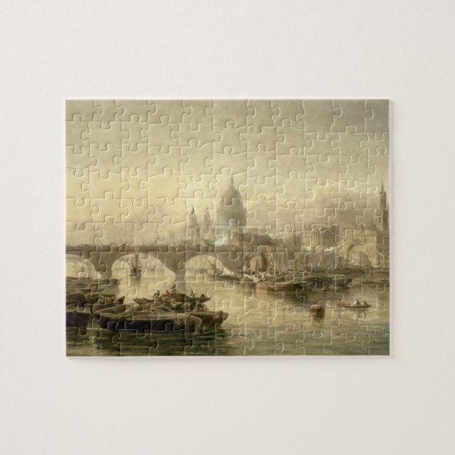 St. Paul's Cathedral and London Bridge from the Su Jigsaw Puzzle (Horizontal)
