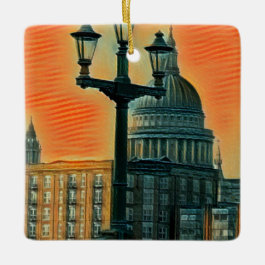 St. Paul's Cathedral Ceramic Ornament