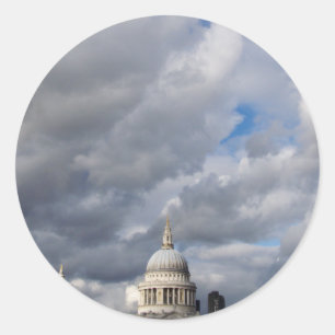St Paul's Cathedral Classic Round Sticker