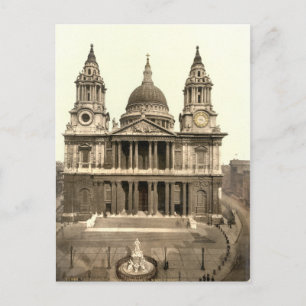 St Paul's Cathedral, London, England Postcard