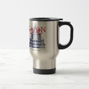 St Paul's Cathedral London England Travel Mug