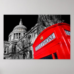 St Paul's Cathedral London England UK Poster