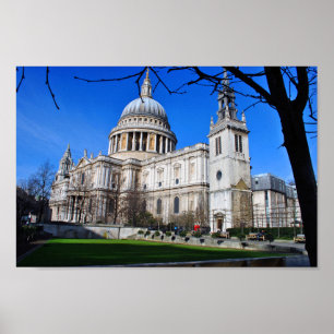 St Paul's Cathedral London England UK Poster