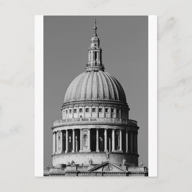 St Pauls Cathedral London Postcard (Front)
