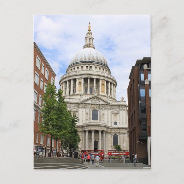 St.Paul's Cathedral, London Postcard (Front)
