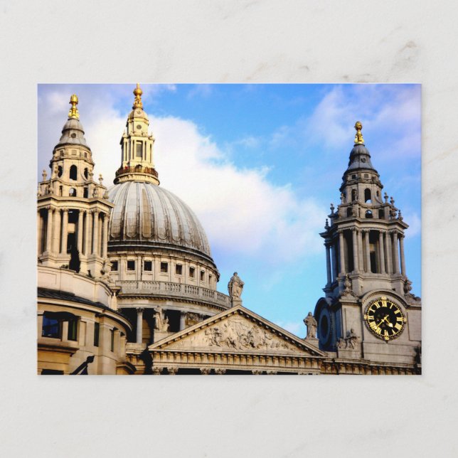St Paul's Cathedral, London, Postcard (Front)