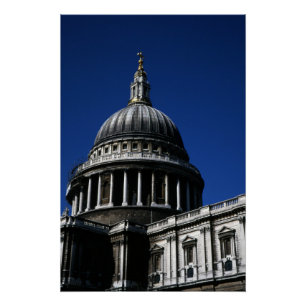 St Paul's Cathedral London Poster