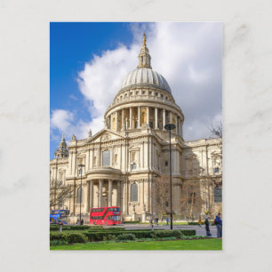 st Paul's Cathedral, London UK Postcard