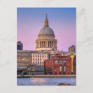 St.Paul's Cathedral London UK Postcard