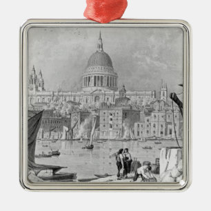 St. Paul's Cathedral Metal Tree Decoration