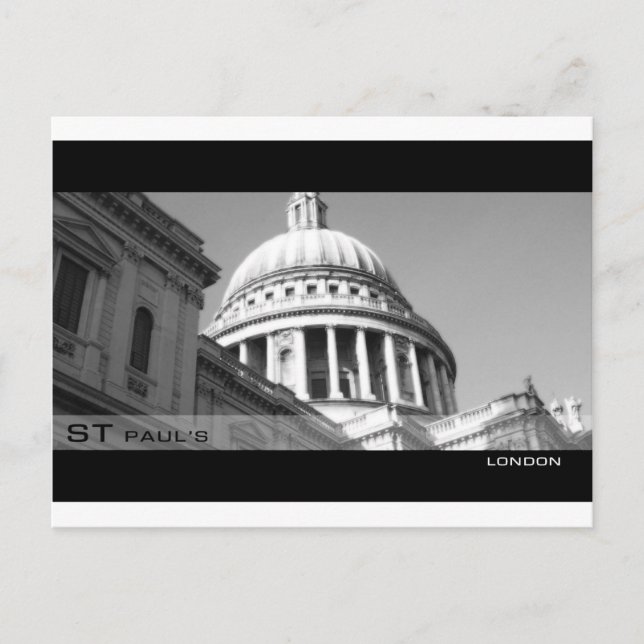 St Paul's Cathedral Postcard (Front)