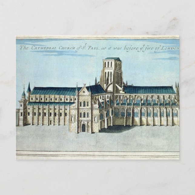 St. Paul's Cathedral Postcard (Front)