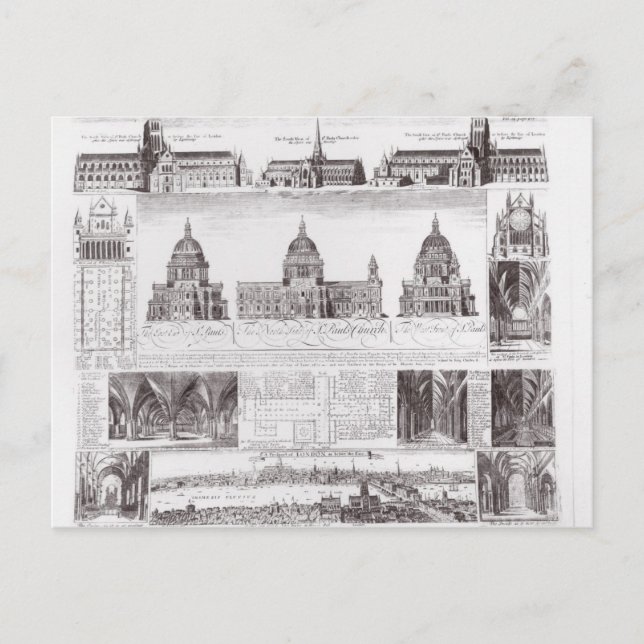 St. Paul's Cathedral Postcard (Front)