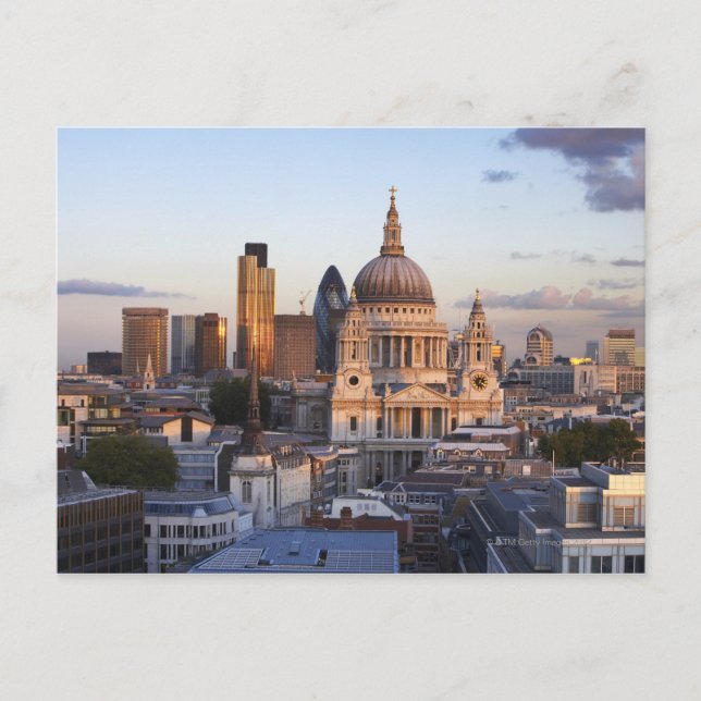 St Paul's Cathedral Postcard (Front)