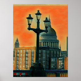 St. Paul's Cathedral Poster