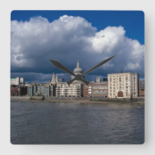 St Paul's Catherdral Square Wall Clock