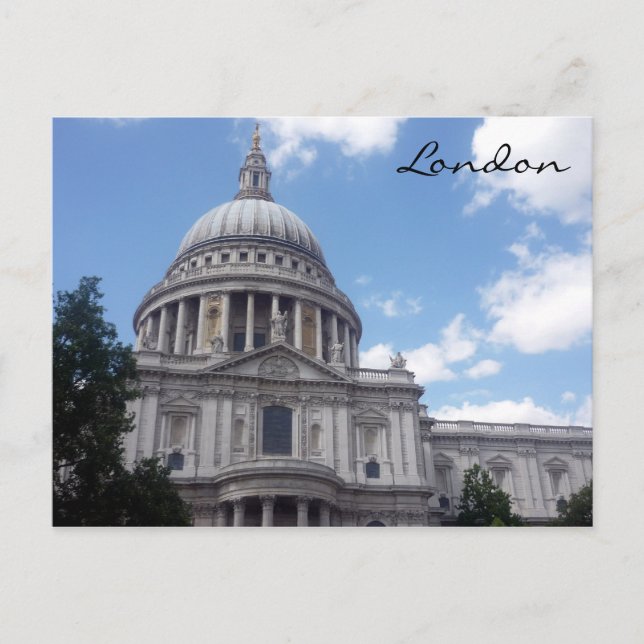 st pauls dome postcard (Front)