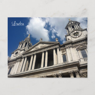 st pauls face postcard