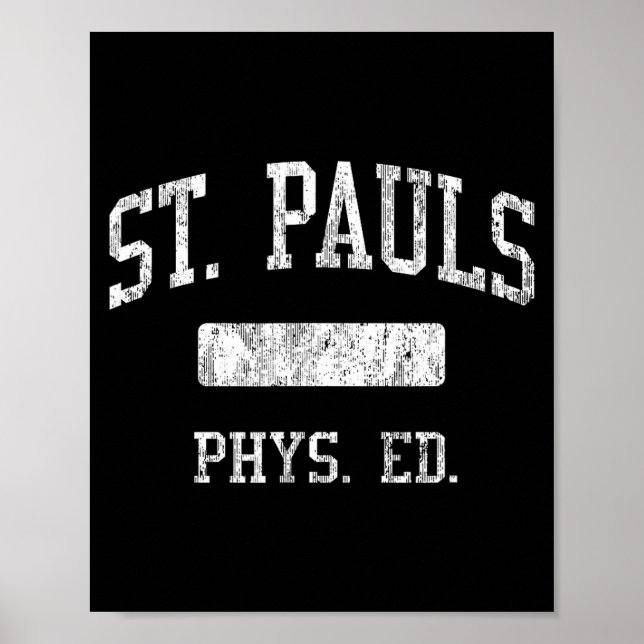 St. Pauls High School Hs Saint Pauls Nc Phys Ed  Poster (Front)