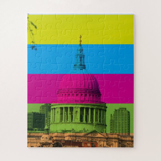 St Pauls In Colour Jigsaw Puzzle (Vertical)