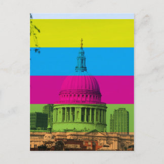 St Pauls In Colour Postcard