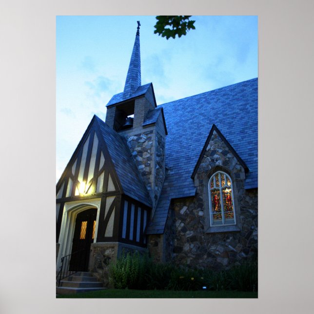 St. Paul's in the Evening Poster (Front)