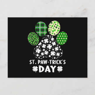 St Paw-trick's Day - Postcard