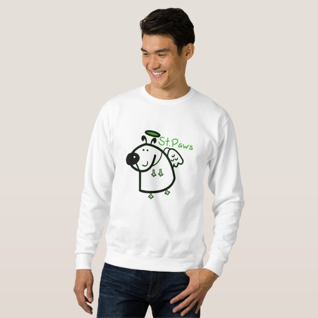 st paws sweatshirt (Front Full)
