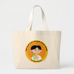 St. Pedro Calungsod Large Tote Bag