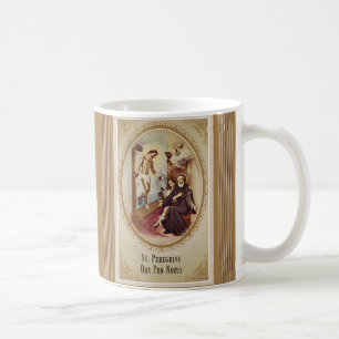 St. Peregrine Patron Saint of Cancer Jesus Cross Coffee Mug